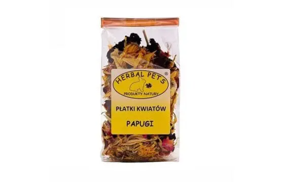 Płatki kwiatów dla Papug