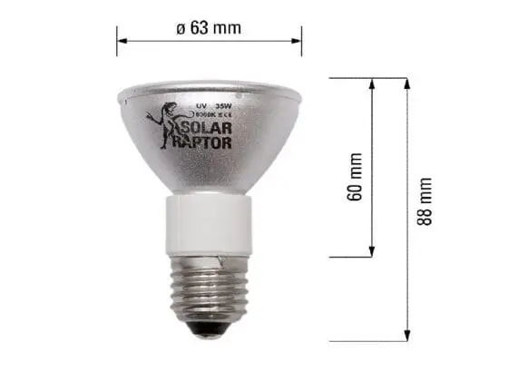 solar raptor 35W mini spot lampa metahalogenowa