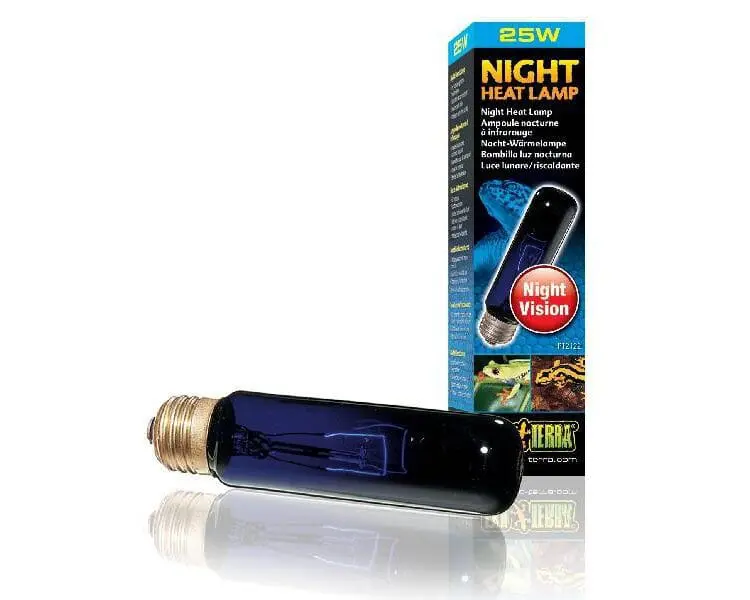 Night Heat Lamp 25W nocna żarówka do terrarium nocna żarówka grzewcza