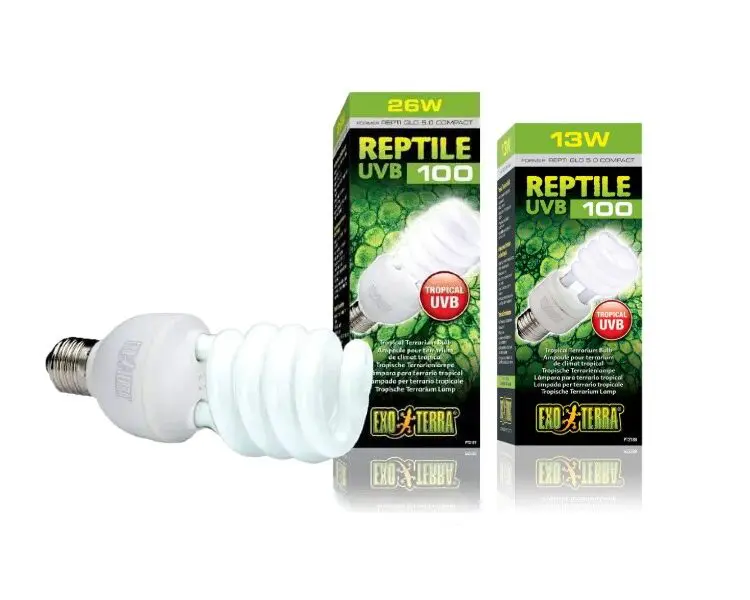świetlówka kompaktowa UVB reptile 100 UVB Exoterra