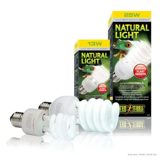 Żarówka Natural Light 13W Exoterra UVA - obrazek 3