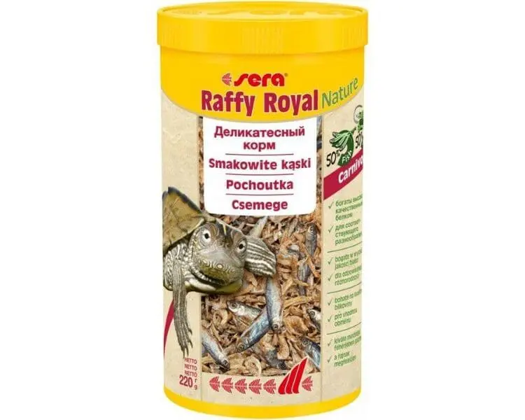 Sera Raffy Royal Nature przysmak dla żółwi wodno-lądowych 1.000 ml