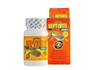 ZOOMED Reptivite 57g bez witaminy d3 Witaminy dla gadów bez witaminy D3 suplementy dla gadów