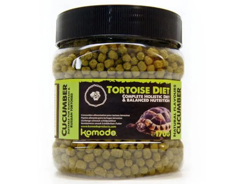 Komodo Tortoise Diet Cucumber 170g pokarm suszony dla gadów pokarm suszony dla żółwia pokarm dla żółwia lądowego
