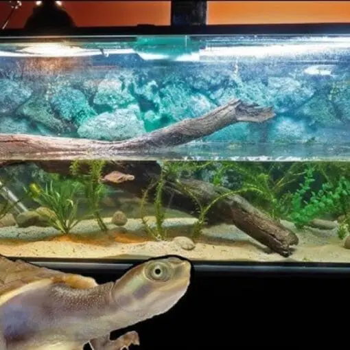akwaterrarium dla żółwia wodno-lądowego zestaw startowy dla żółwia wodno-lądowego