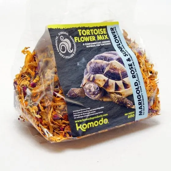 Komodo Tortoise Flower mix 60g - lecznicze kwiaty dla żółwi - obrazek 2