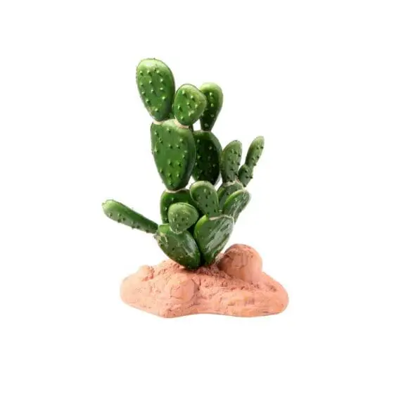 Sztuczna roślina kaktus opuncja 15cm do terrarium Repti Nova - obrazek 2