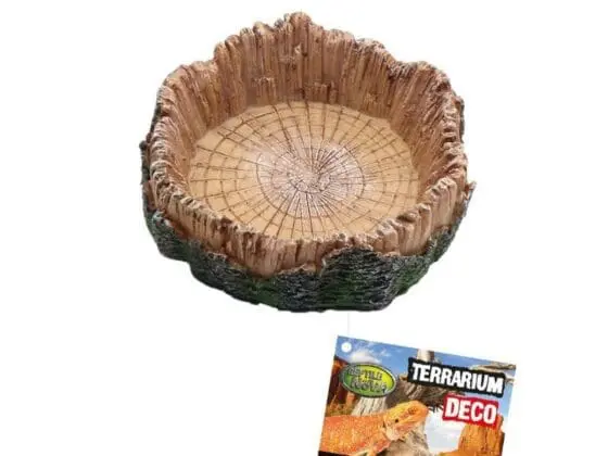 Mała miseczka do terrarium rozmiar 11x11x3cm