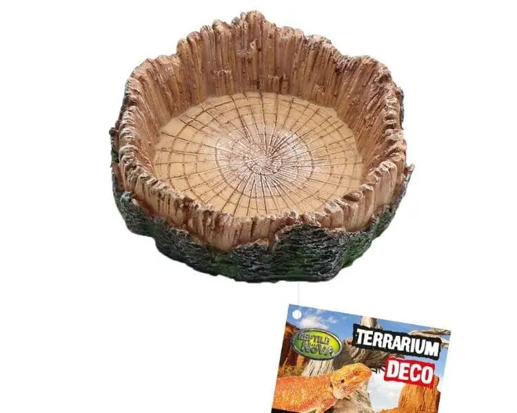 Mała miseczka do terrarium rozmiar 11x11x3cm