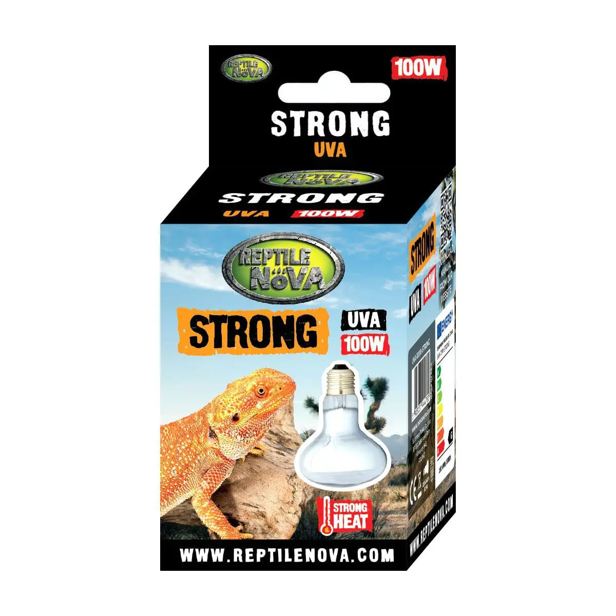 Żarówka grzewcza UVA - REPTILE NOVA Strong Żarówka grzewcza UVA - REPTILE NOVA Strong - obrazek 2