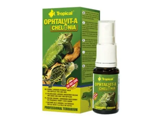 Tropical Ophtalvit-A Chelonia balsam do pielęgnacji gadów