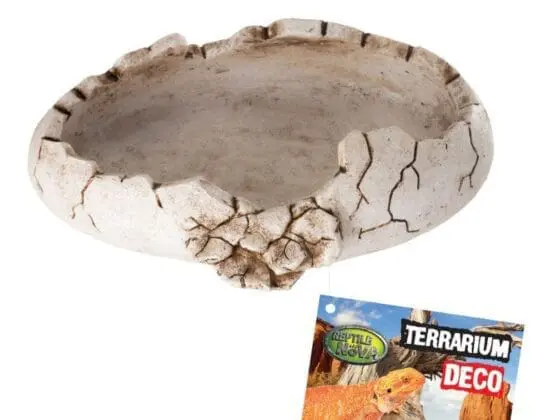Mała miseczka do terrarium rozmiar 15,7x11,5x4cm