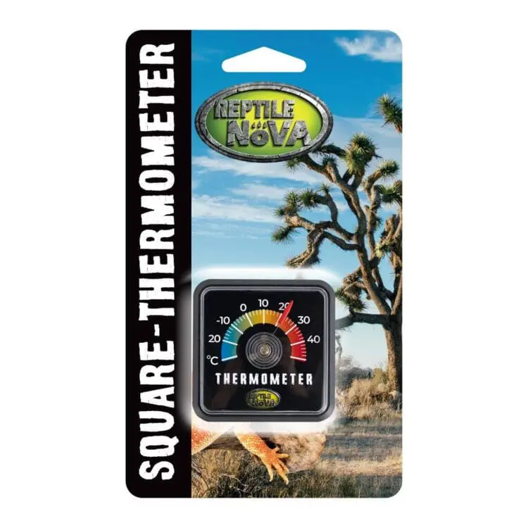 SQUARE Termometr Reptile Nova do terrarium
