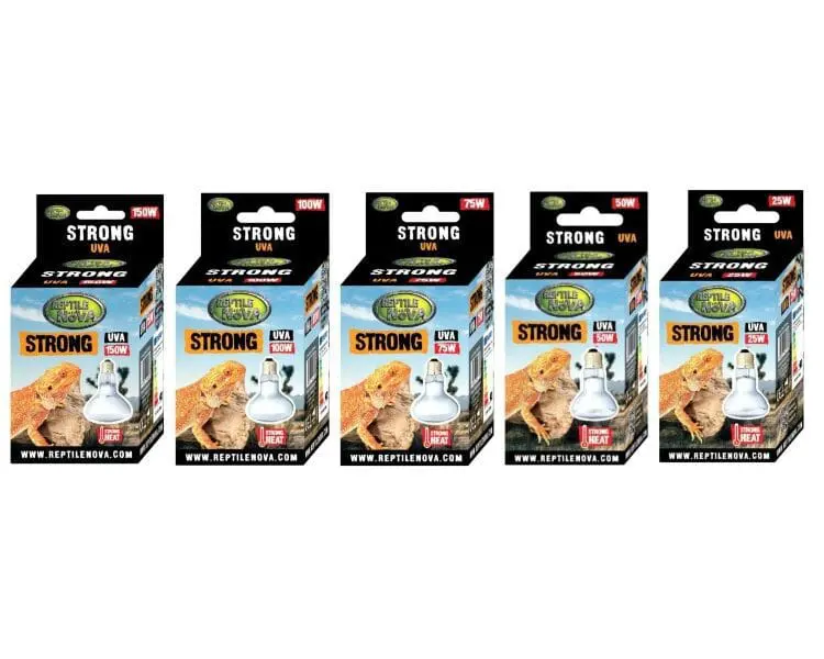 Żarówka grzewcza UVA - REPTILE NOVA Strong 100W