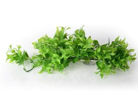 Sztuczna wisząca roślina do terrarium 40cm - obrazek 2