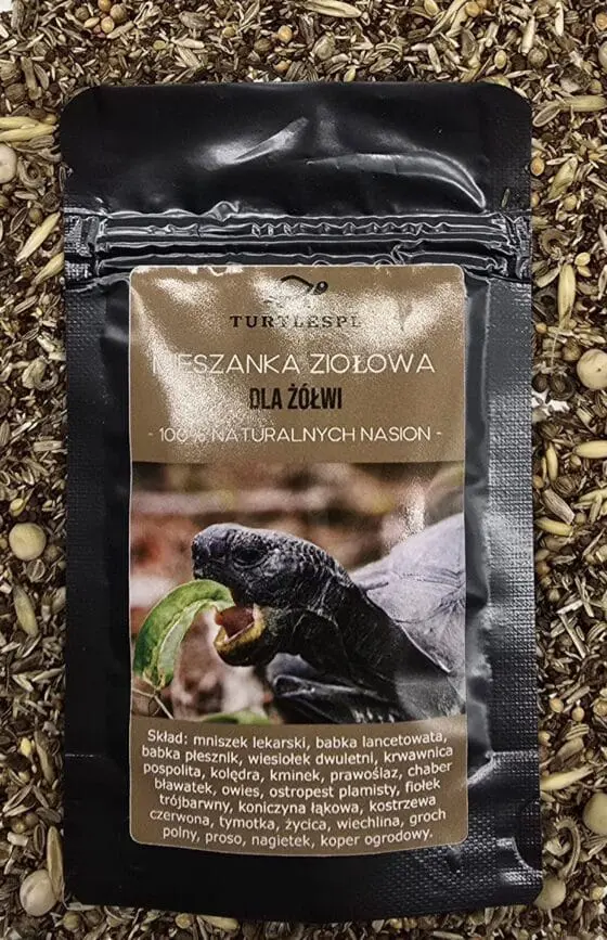 Mieszanka ziołowa dla żółwi - naturalne nasiona dla żółwi - obrazek 3