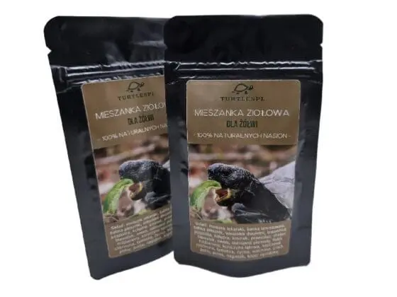 Mieszanka ziołowa dla żółwi - naturalne nasiona 