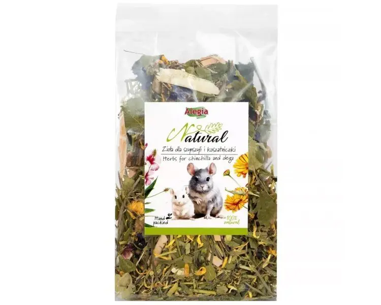 Alegia Natural Zioła dla szynszyli i koszatniczki 100g