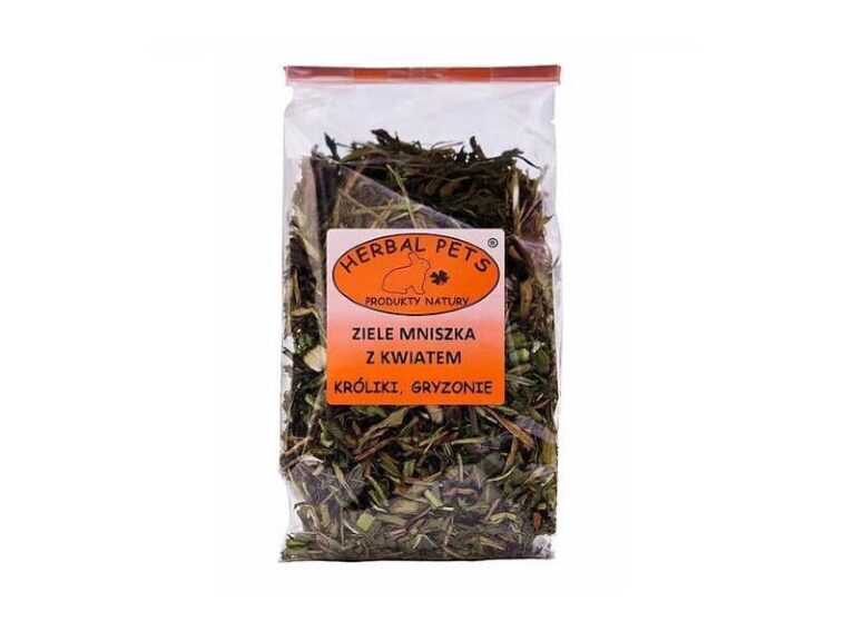 Ziele mniszka z kwiatem Herbal Pets