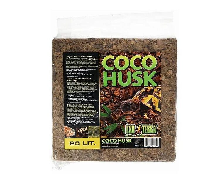 Exoterra Coco Husk podłoże kokosowe do terrarium