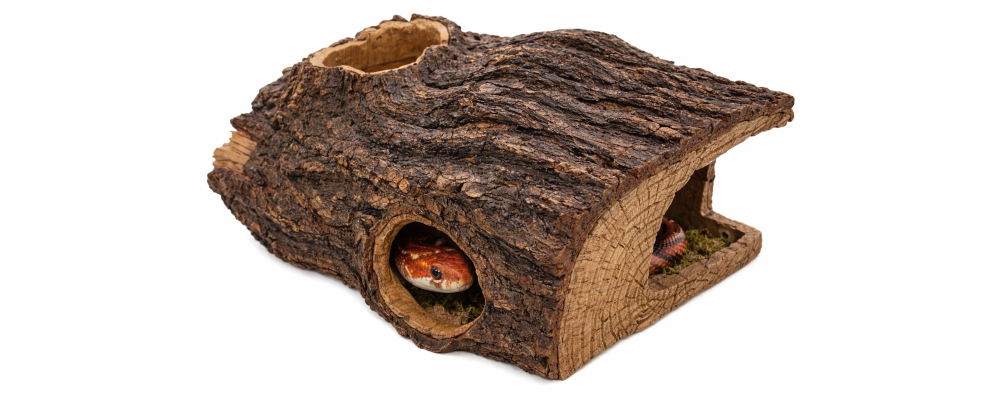 Kryjówka dla gadów - ważny element wyposażenia terrarium