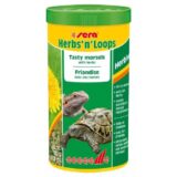 Sera przysmak Herbs'n'Loops pokarm suszony dla żółwi