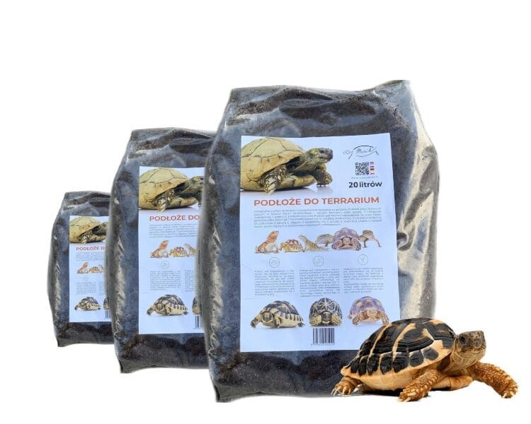 uniwersalne podłoże dla żółwi lądowych Marak podłoże do terrarium podłoże dla gadów podłoże dla żółwia stepowego podłoże dla żółwia greckiego