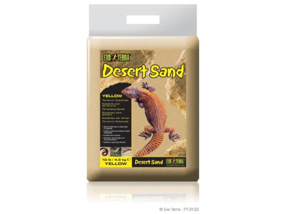 Podłoże Desert Sand Exoterra 4,5kg żółty