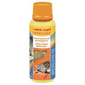 Reptibioclear do terrarium dla żółwi wodno-lądowych Płynny środek biofiltrujący do usuwania resztek jedzenia używany jako uzdatniacz wody dla żółwi 