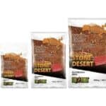 Podłoże dla agamy brodatej czerwona pustynia