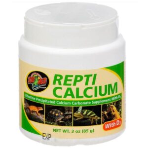 ZOOMED Repti Calcium 85g z witaminą D3 suplement diety dla gadów