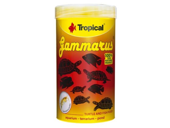 Tropical Gammarus kiełże dla żółwia 250ml pokarm suszony dla gadów