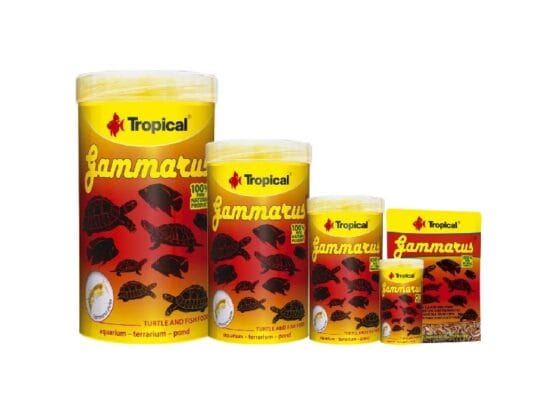 Tropical Gammarus kiełże dla żółwia 250ml pokarm suszony dla gadów