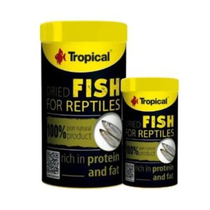suszone ryby dla żółwia wodno-lądowego