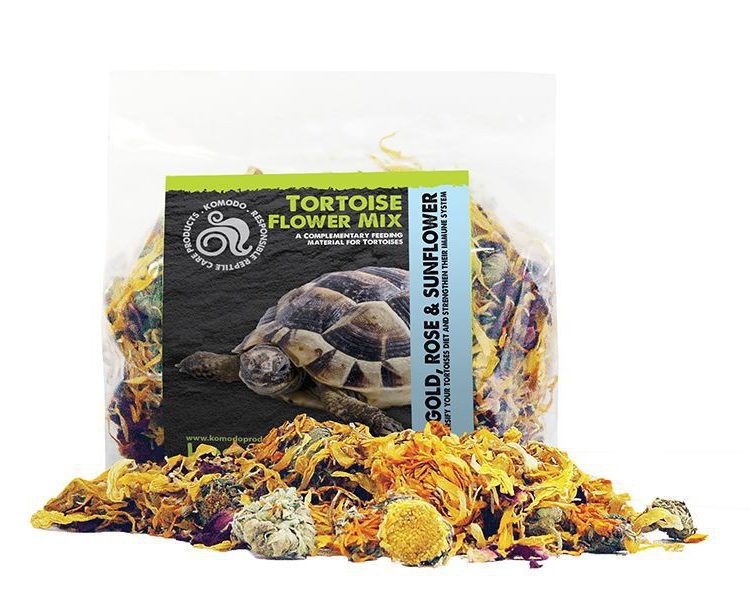 Komodo Tortoise Flower mix 60g - lecznicze kwiaty dla żółwi