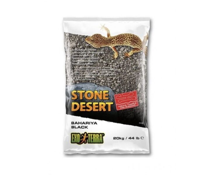 Podłoże Stone Desert 20kg czarna pustynia