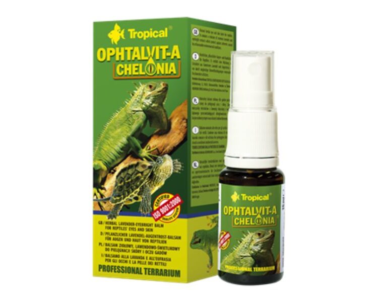 Tropical Ophtalvit-A Chelonia balsam do pielęgnacji gadów