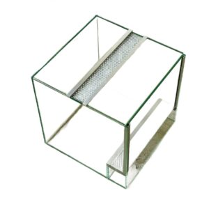 Nano terrarium dla pająka gilotyna z wentylacją 25x25x25