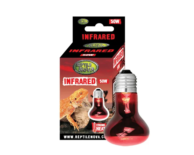 Żarówka grzewcza na podczerwień REPTILE NOVA INFRARED 50W