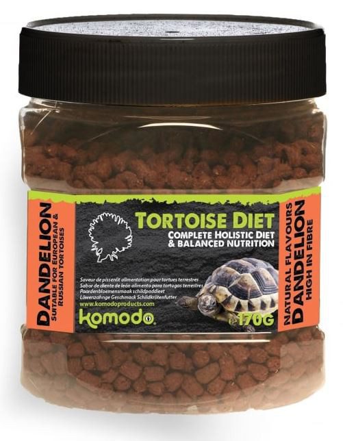 Komodo Tortoise Diet Dandelion 170g - pokarm dla żółwia