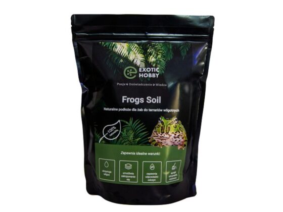 podłoże dla żab frogs soil
