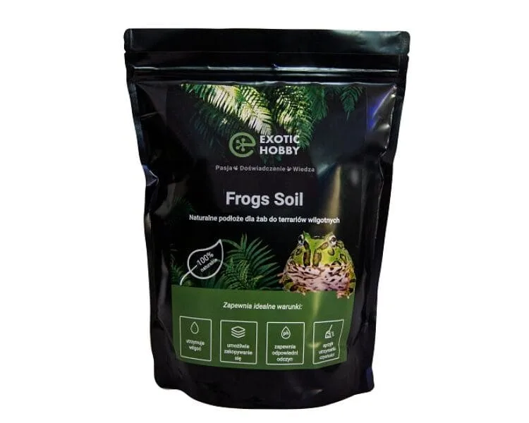 podłoże dla żab frogs soil