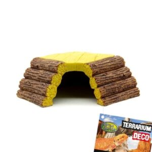 Kryjówka chata drwala do terrarium rozmiar 16x12x5cm