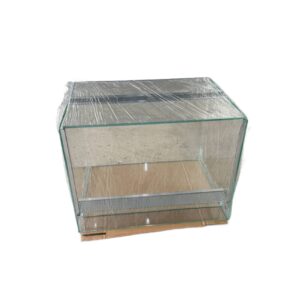 Terrarium dla gekona ślimaków gilotyna z wentylacją 40x30x30