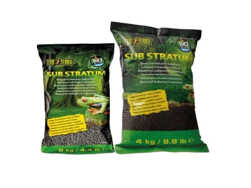 Sub Stratum Bioactive Volcanic bioaktywne podłoże wulkaniczne dla żab sub-stratum vulcanico