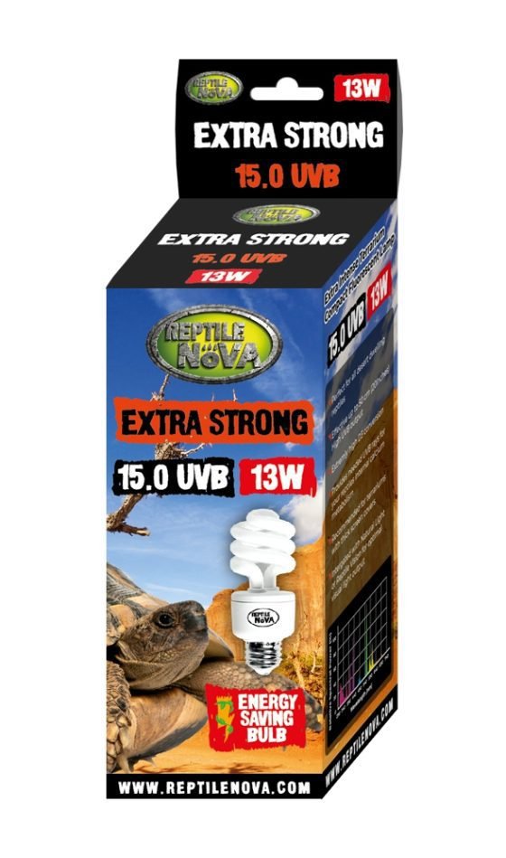 Żarówka Reptile Nova Extra Strong UVB-13W 15.0 UVB - Image 2