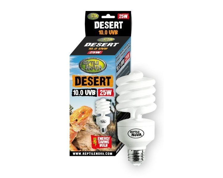 Żarówka Reptile Nova Desert UVB 25W 10.0 UVB