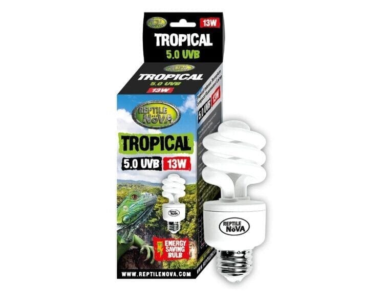 Żarówka Reptile Nova Tropical UVB-13W 5.0 UVB