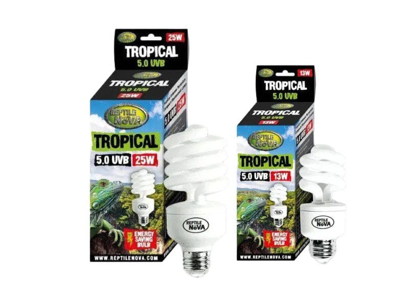 Żarówka Reptile Nova Tropical UVB 5.0 UVB tropikalna żarówka UVB reptile nova Żarówka Reptile Nova