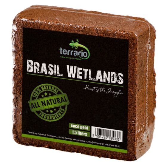 Terrario Brasil Wetlands 1.5l - podłoże z włókien kokosa - obrazek 2